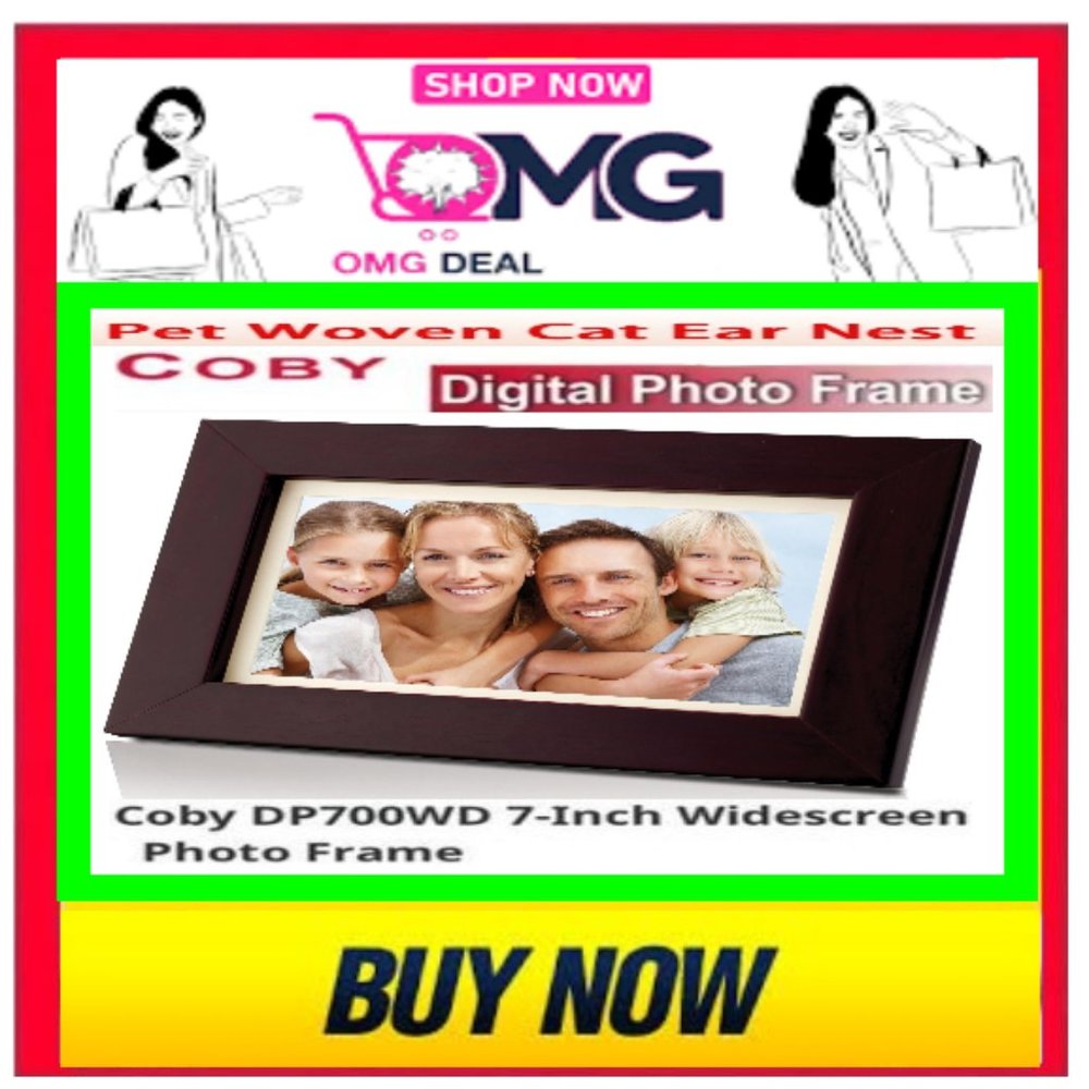 ✅🗣🚨🔴SALE🔴📢COBY Digital PICTURE FRAME Display PHOTO FRAME🚨📢💸BUY NOW🤑🛍️
